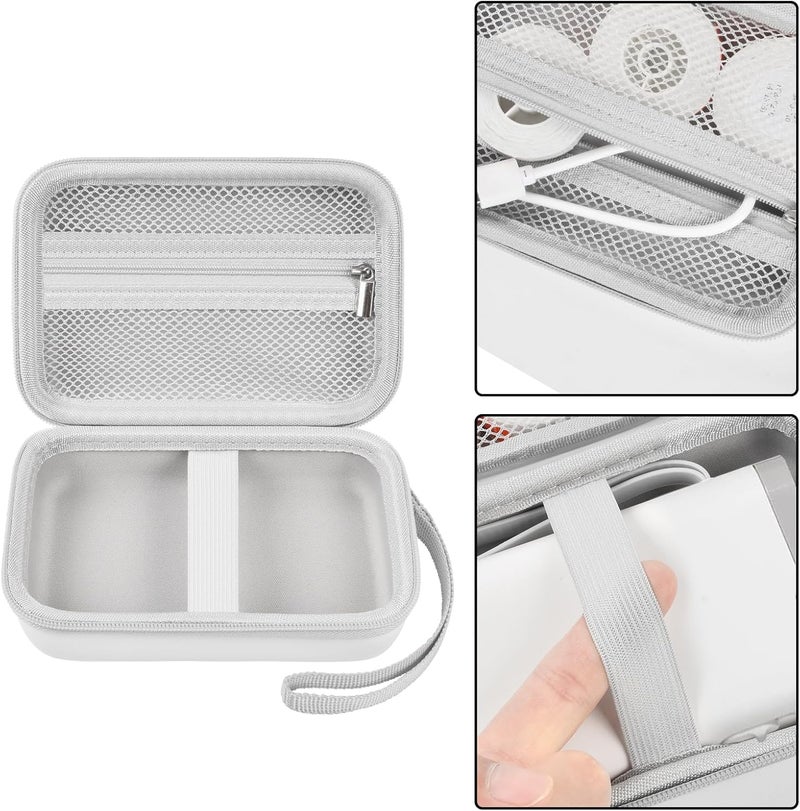 Comecase Case Compatible with Nelko P21/ for Phomemo D30 D35 Label Maker Machine, for JADENS D11/ for SUPVAN Mini Labeler Sticker, Labler Maker Storage for Tape&Accessories(Box Only) - Image 4